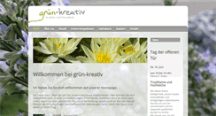 Desktop Screenshot of gruen-kreativ.li