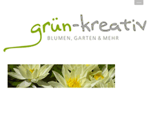 Tablet Screenshot of gruen-kreativ.li